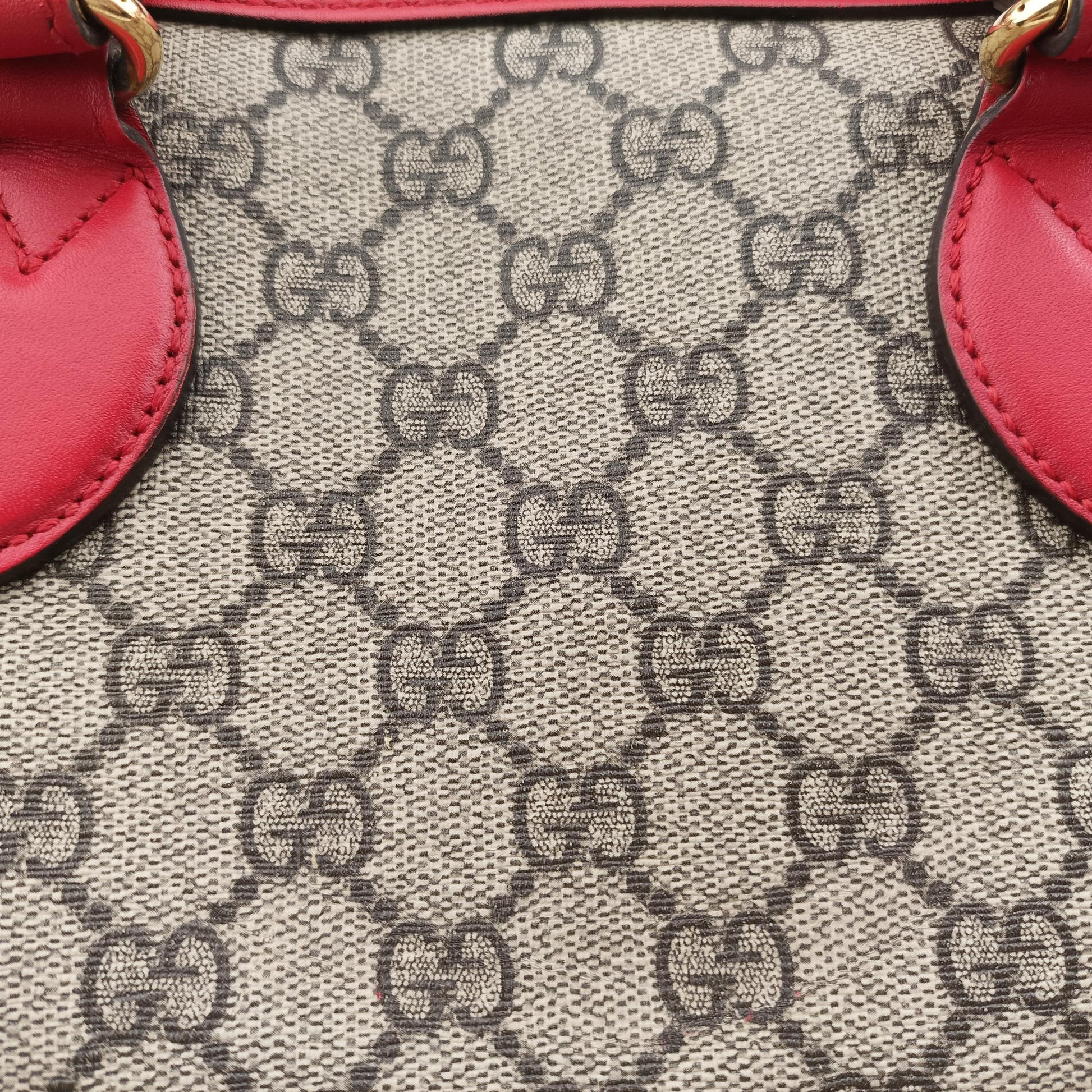 GG SUPREME Beige×Multicolour PVC coated canvas×Leather 409529 I021536220GGスプリーム ベージュ×マルチカラー PVCコーティングキャンバス×レザー 409529 I021536220