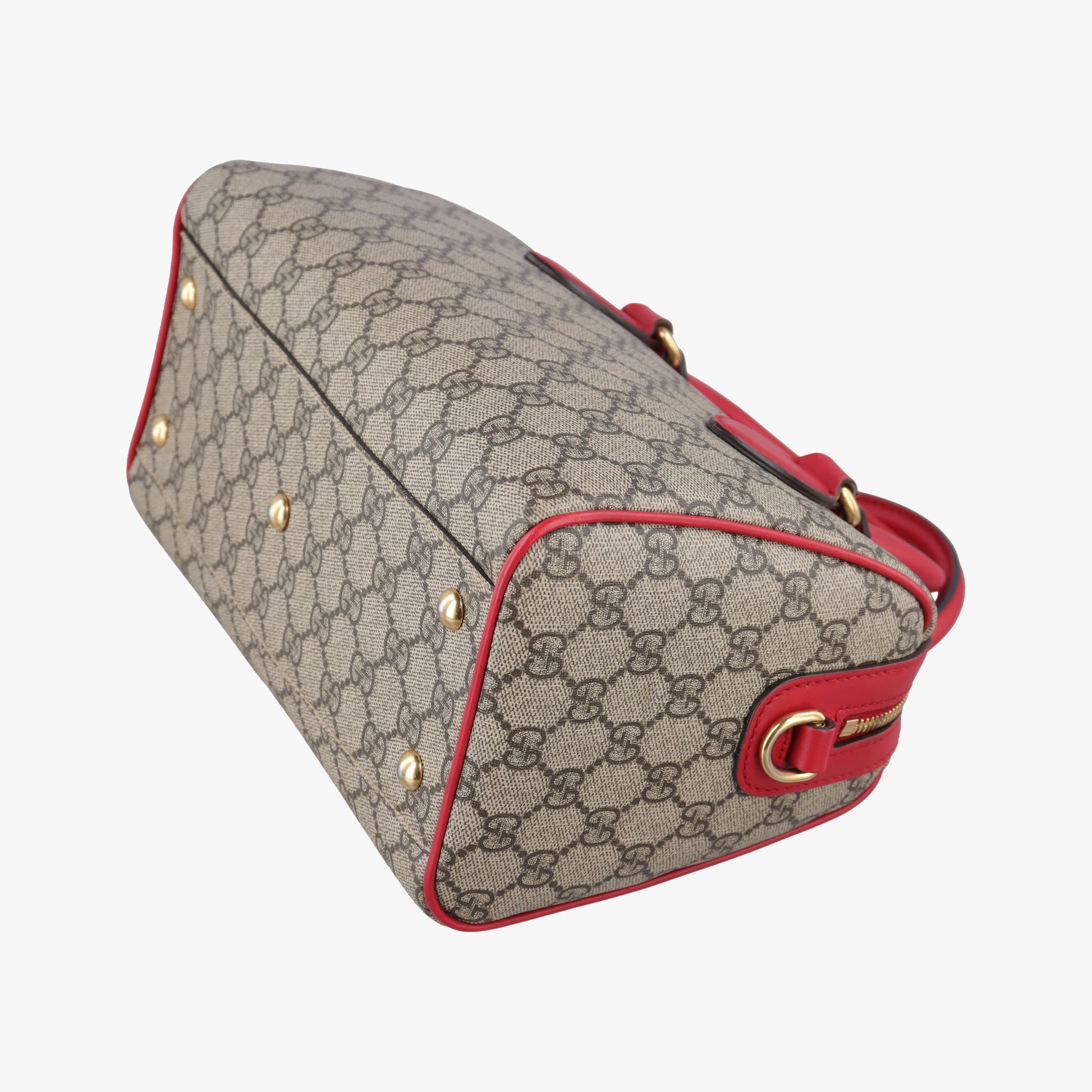 GG SUPREME Beige×Multicolour PVC coated canvas×Leather 409529 I021536220GGスプリーム ベージュ×マルチカラー PVCコーティングキャンバス×レザー 409529 I021536220