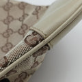 Jackie Ivory × Beige canvas×leather 001.40 ジャッキー アイボリー × ベージュ キャンバス×レザー 001.40 