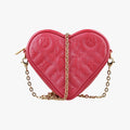 Heart on Chain Red Lambskin M80837 IC Chipハートオンチェーン レッド ラムスキン M80837 ICチップ
