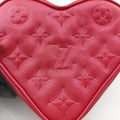 Heart on Chain Red Lambskin M80837 IC Chipハートオンチェーン レッド ラムスキン M80837 ICチップ