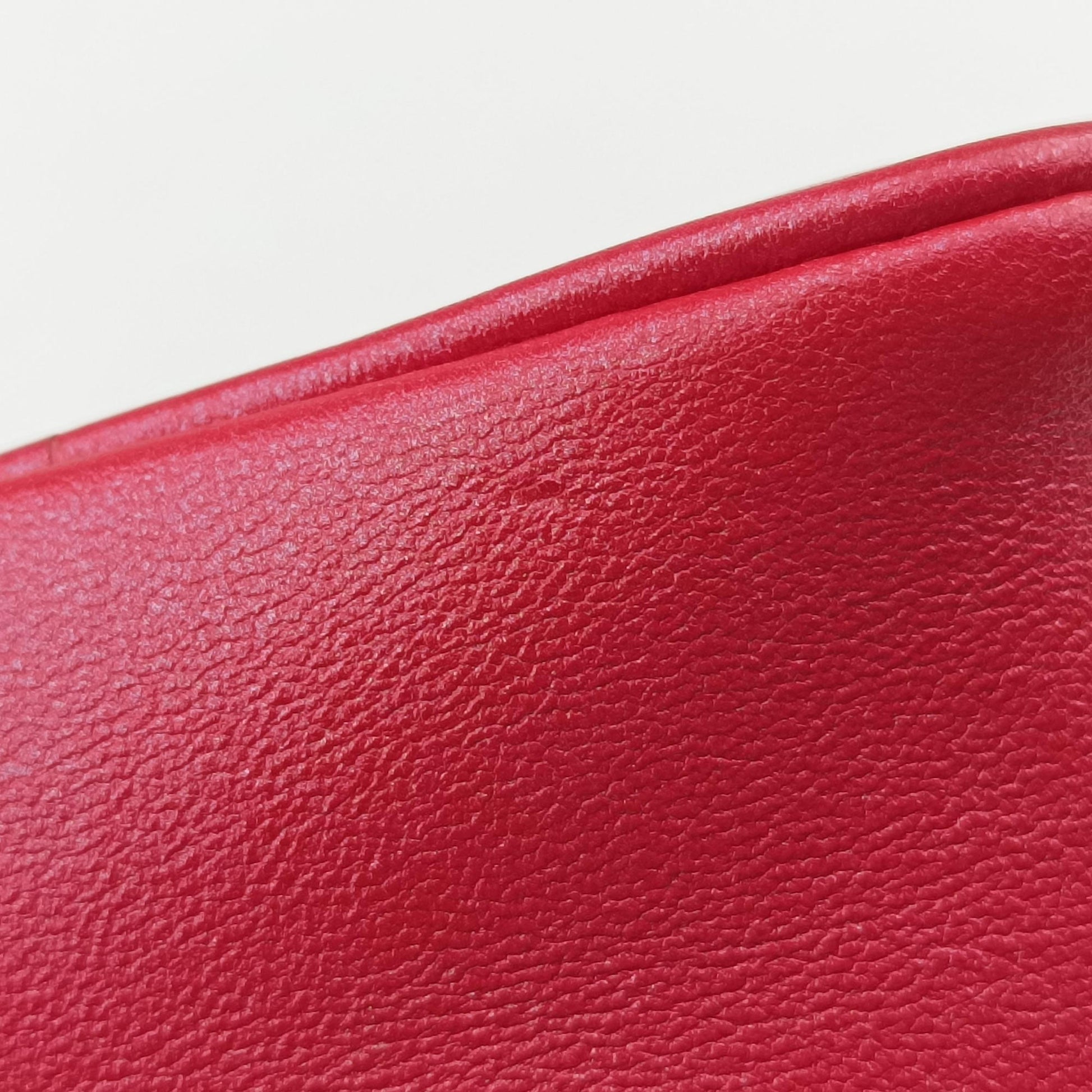 Heart on Chain Red Lambskin M80837 IC Chipハートオンチェーン レッド ラムスキン M80837 ICチップ