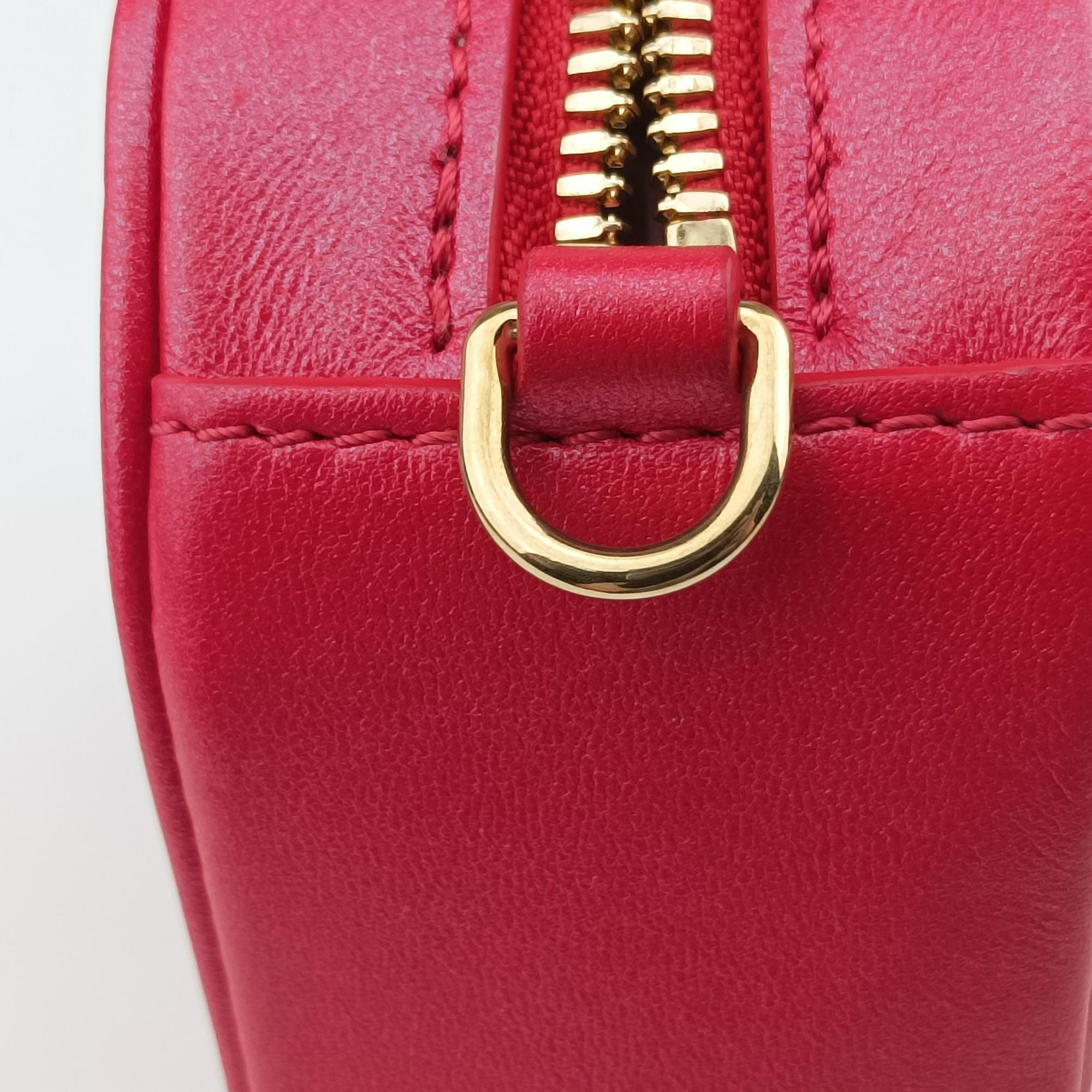 Heart on Chain Red Lambskin M80837 IC Chipハートオンチェーン レッド ラムスキン M80837 ICチップ