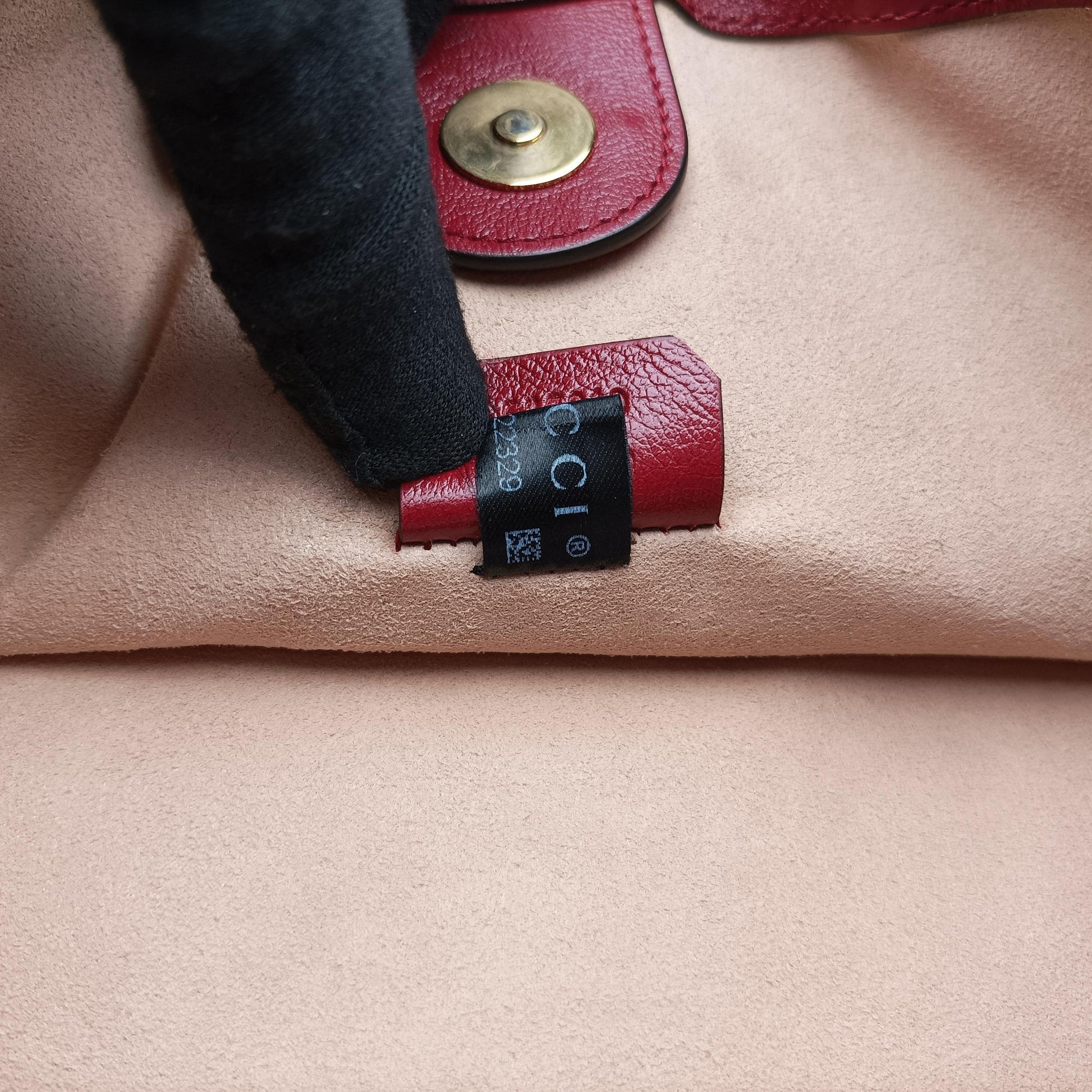 Rajah Black × Red × Multi tweed × leather 537219 I030122329ラジャ ブラック×レッド×マルチ ツイード×レザー 537219 I030122329