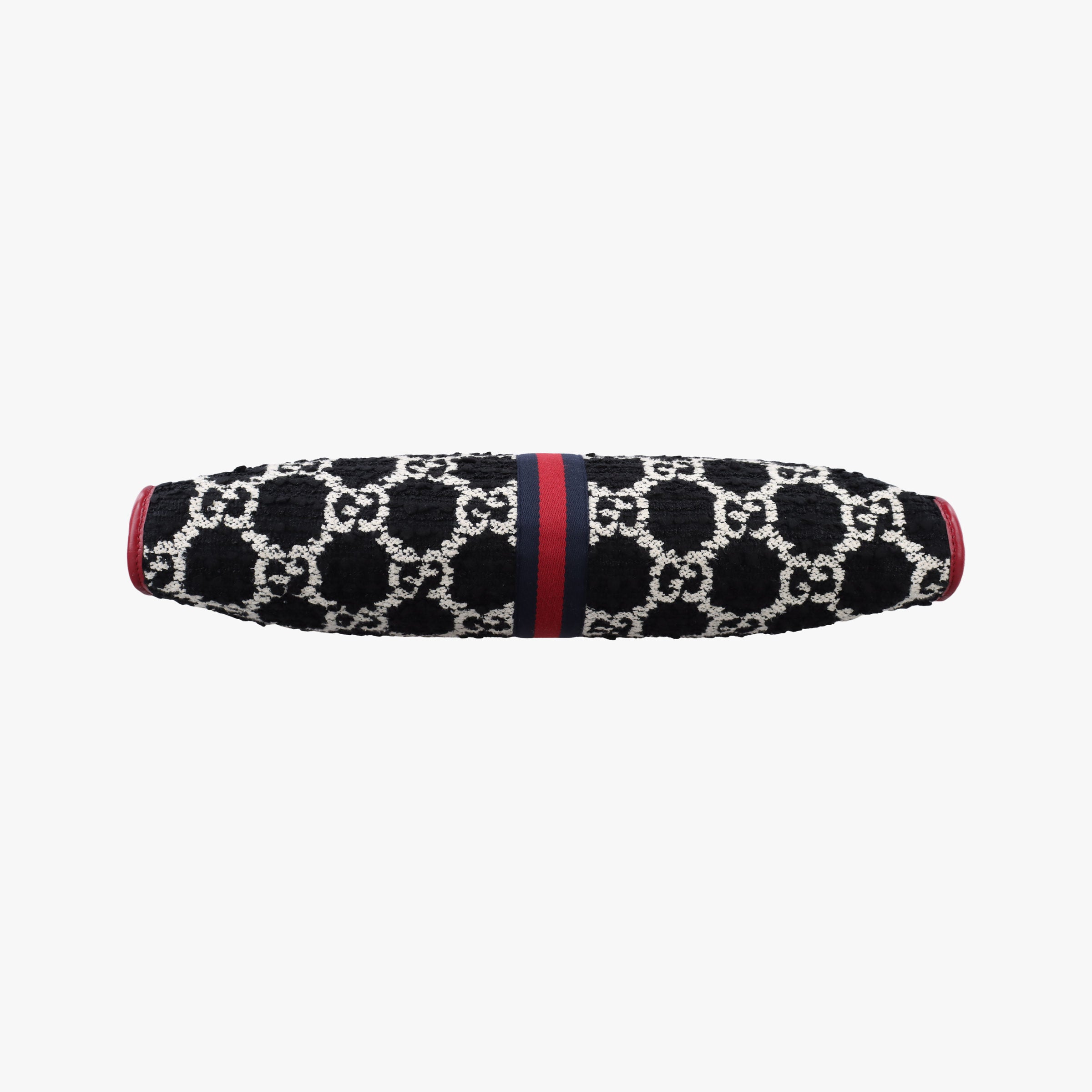 Rajah Black × Red × Multi tweed × leather 537219 I030122329ラジャ ブラック×レッド×マルチ ツイード×レザー 537219 I030122329
