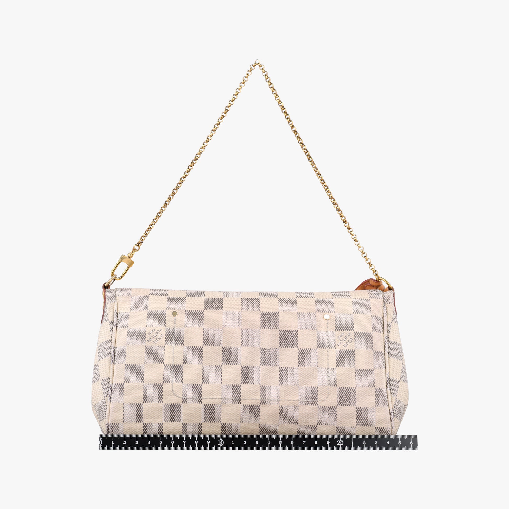 FAVORITE PM Azur Damier Canvas N41277 DU3106フェイボリットPM アズール ダミエキャンバス N41277 DU3106