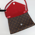 SAINT MICHEL Brown×COQUELICOT Monogram Canvas×epi M44031 CA3117サンミシェル モノグラム/ブラウン×コクリコ モノグラムキャンバス×エピ M44031 CA3117
