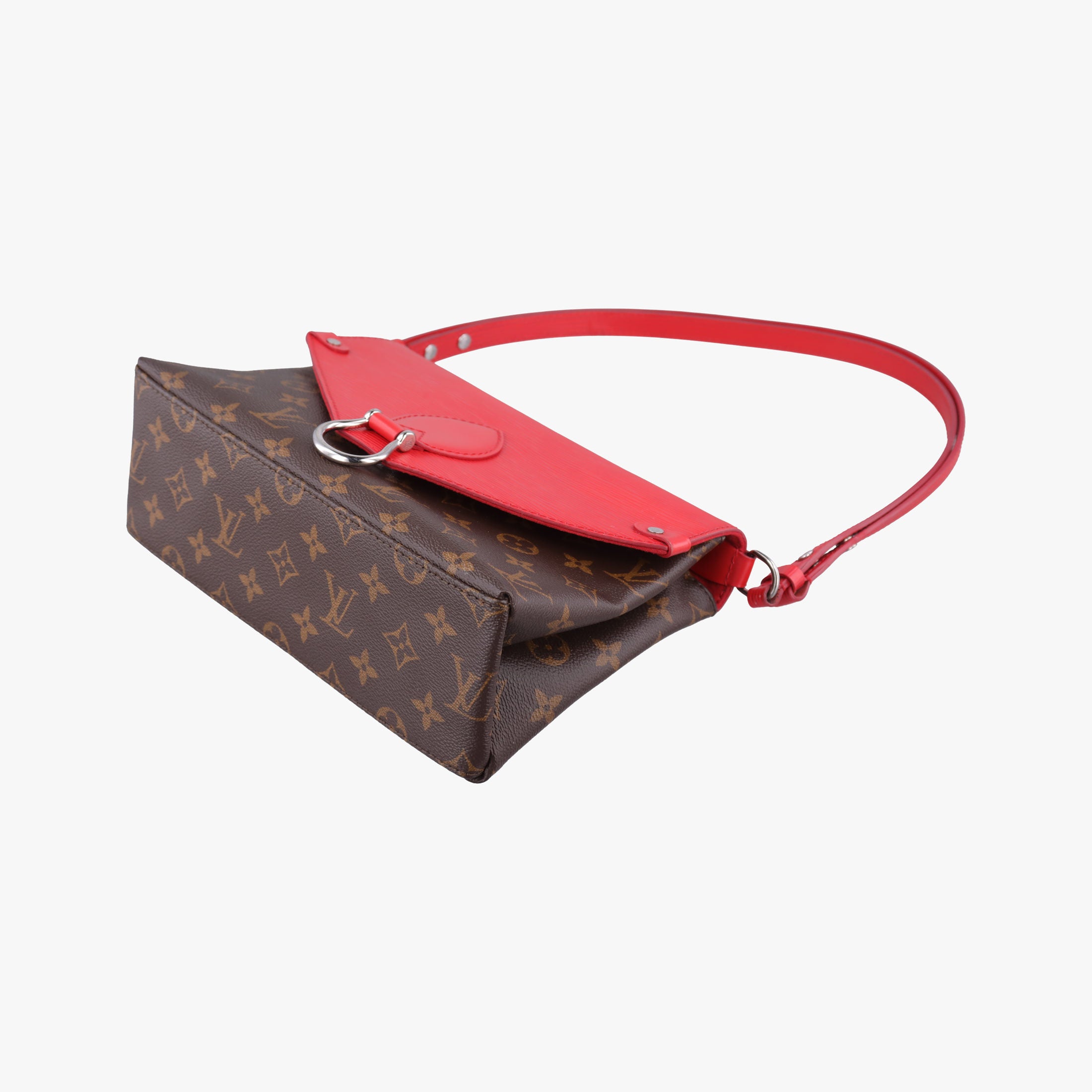 SAINT MICHEL Brown×COQUELICOT Monogram Canvas×epi M44031 CA3117サンミシェル モノグラム/ブラウン×コクリコ モノグラムキャンバス×エピ M44031 CA3117