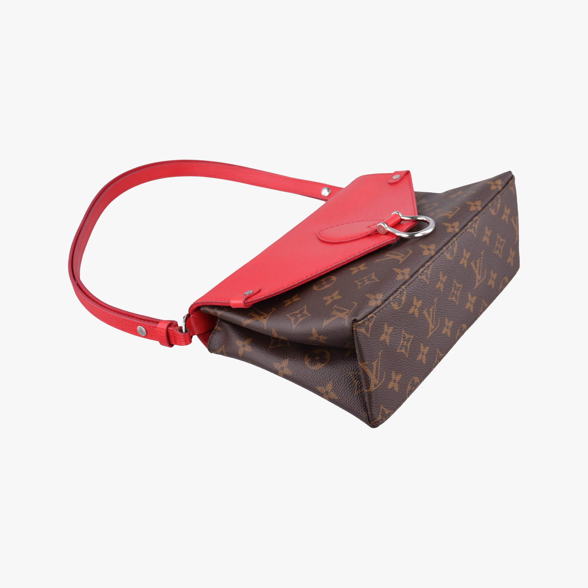 SAINT MICHEL Brown×COQUELICOT Monogram Canvas×epi M44031 CA3117サンミシェル モノグラム/ブラウン×コクリコ モノグラムキャンバス×エピ M44031 CA3117