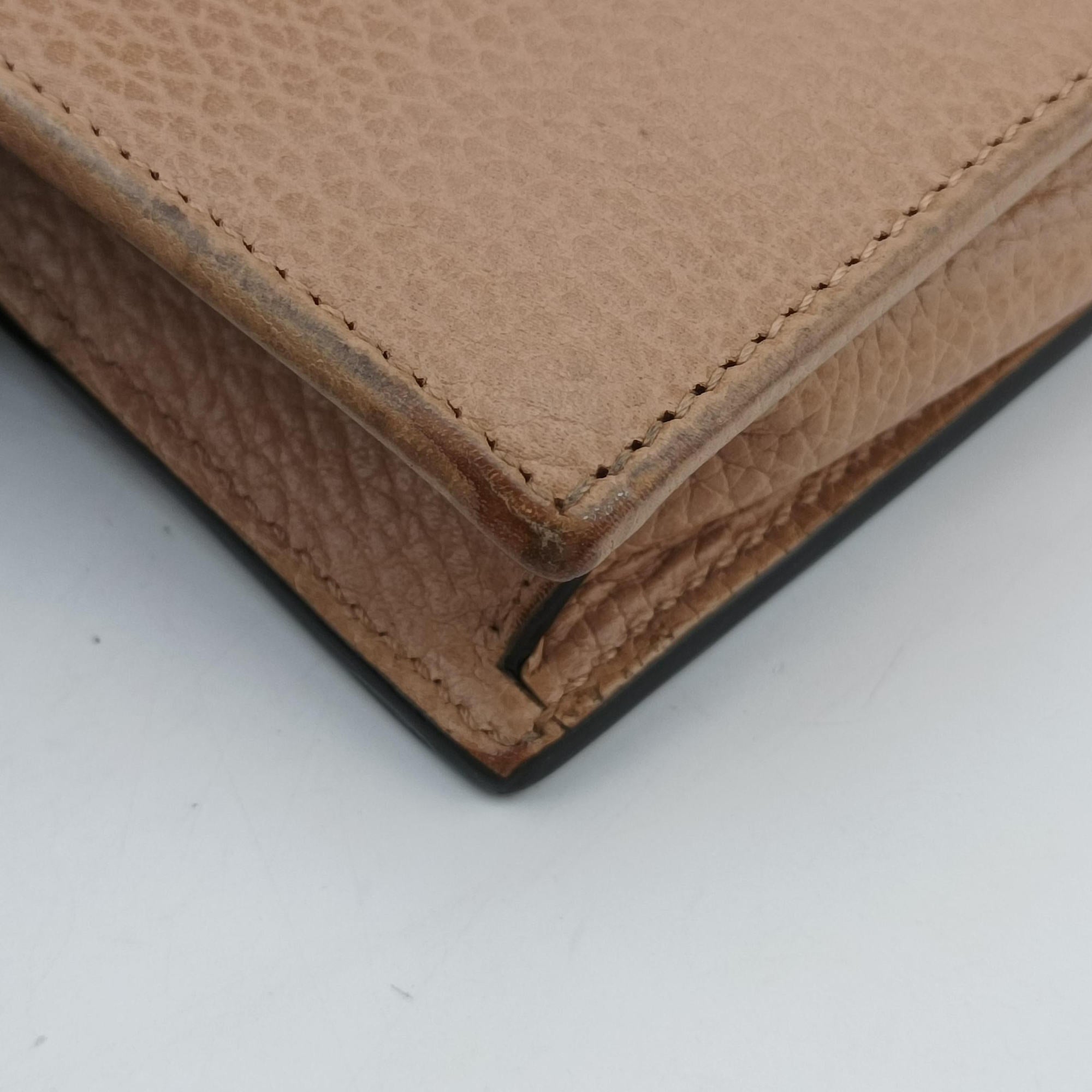 Interlocking G Beige  Leather 510314 インターロッキングG ベージュ レザー 510314 