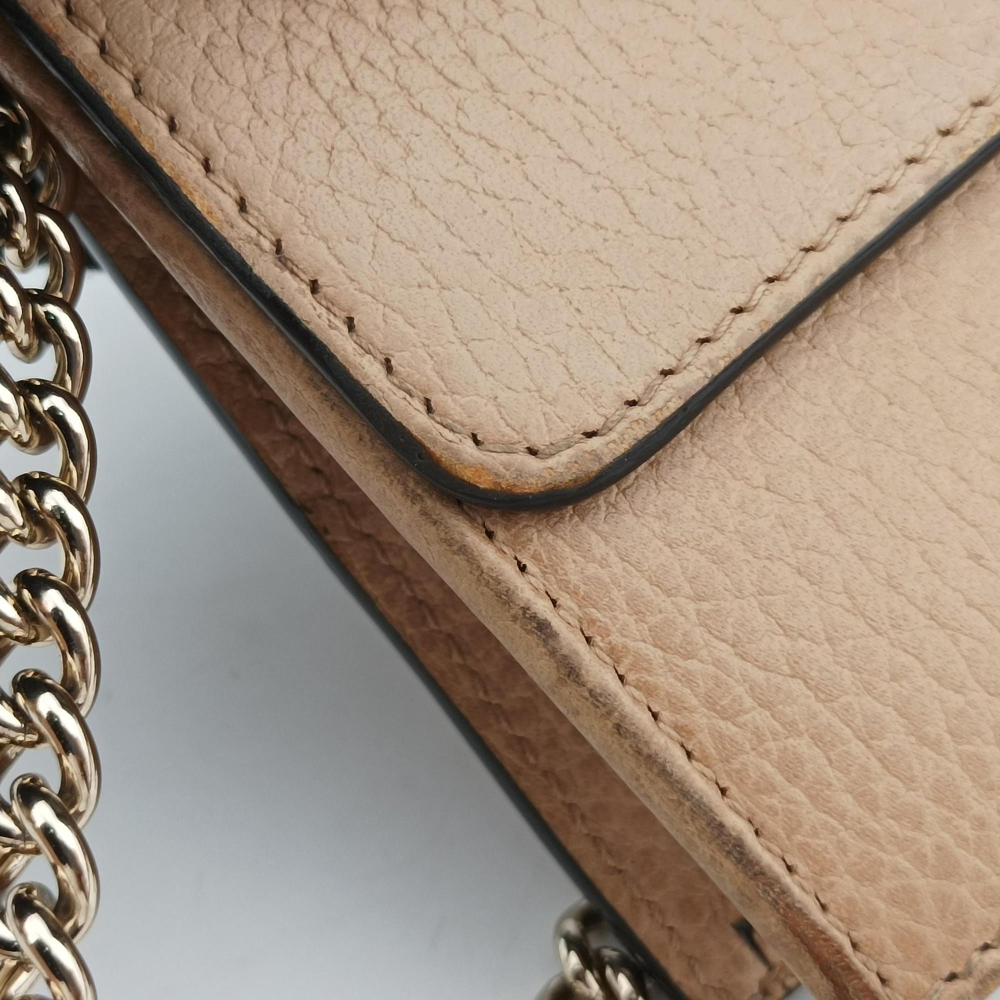Interlocking G Beige  Leather 510314 インターロッキングG ベージュ レザー 510314 