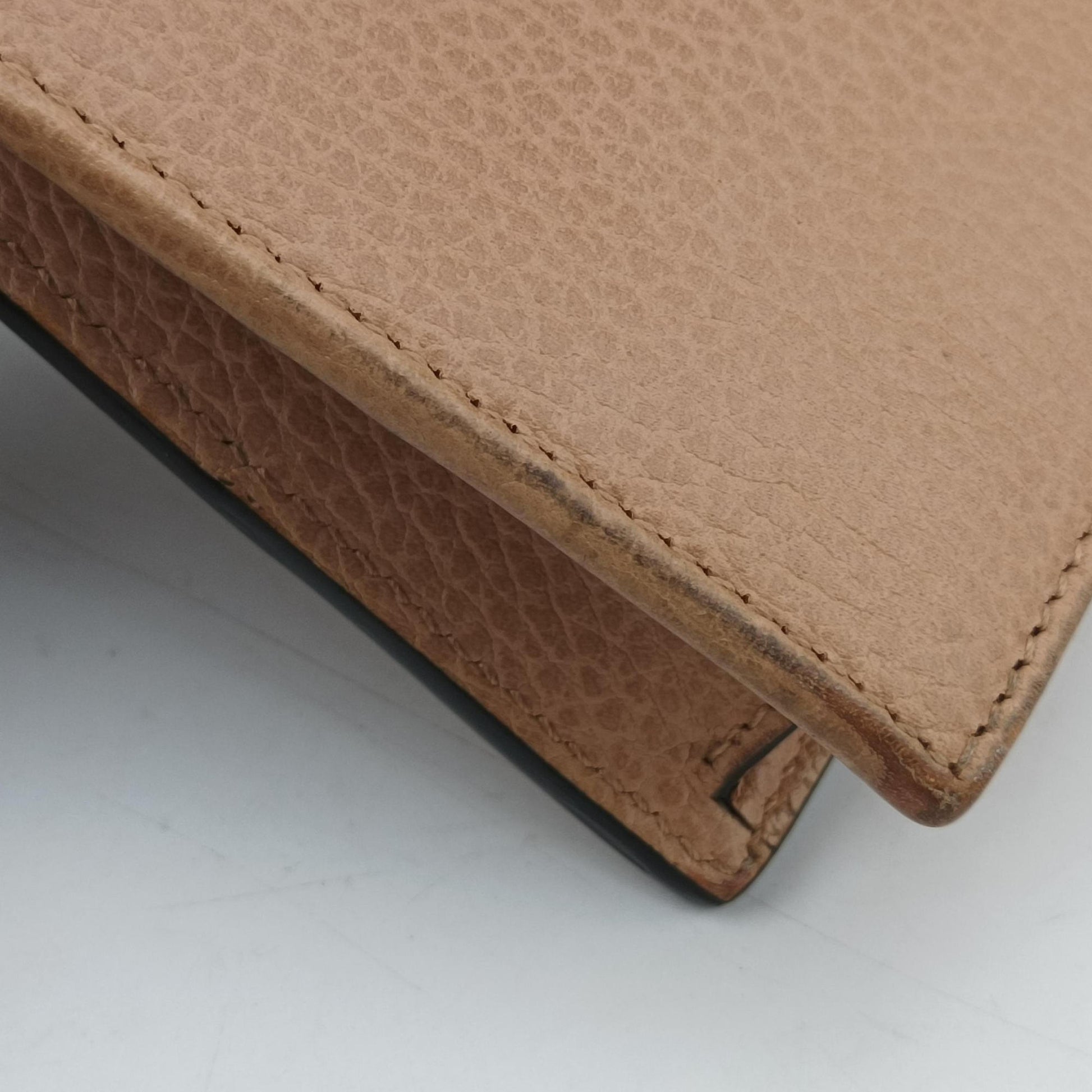 Interlocking G Beige  Leather 510314 インターロッキングG ベージュ レザー 510314 