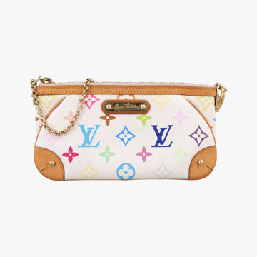 Pochette Mira MM Accessory Pouch white Monogram Multicolor M60096 AA3110ポシェット ミラ MM アクセサリーポーチ ブロン モノグラム マルチカラー M60096 AA3110