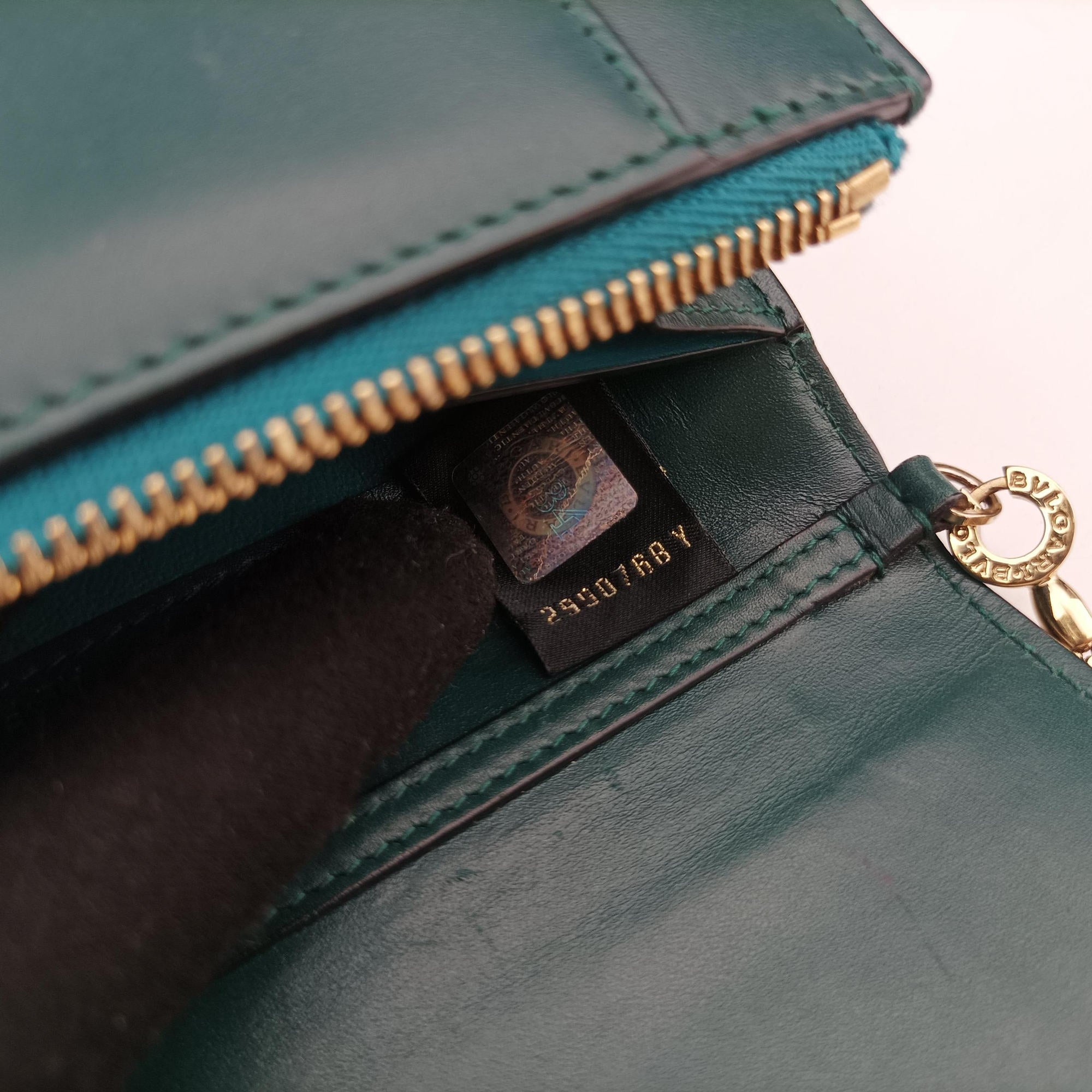 SERPENTI FOREVER Green Leather 2990768Yセルペンティ フォーエバー グリーン レザー 2990768Y