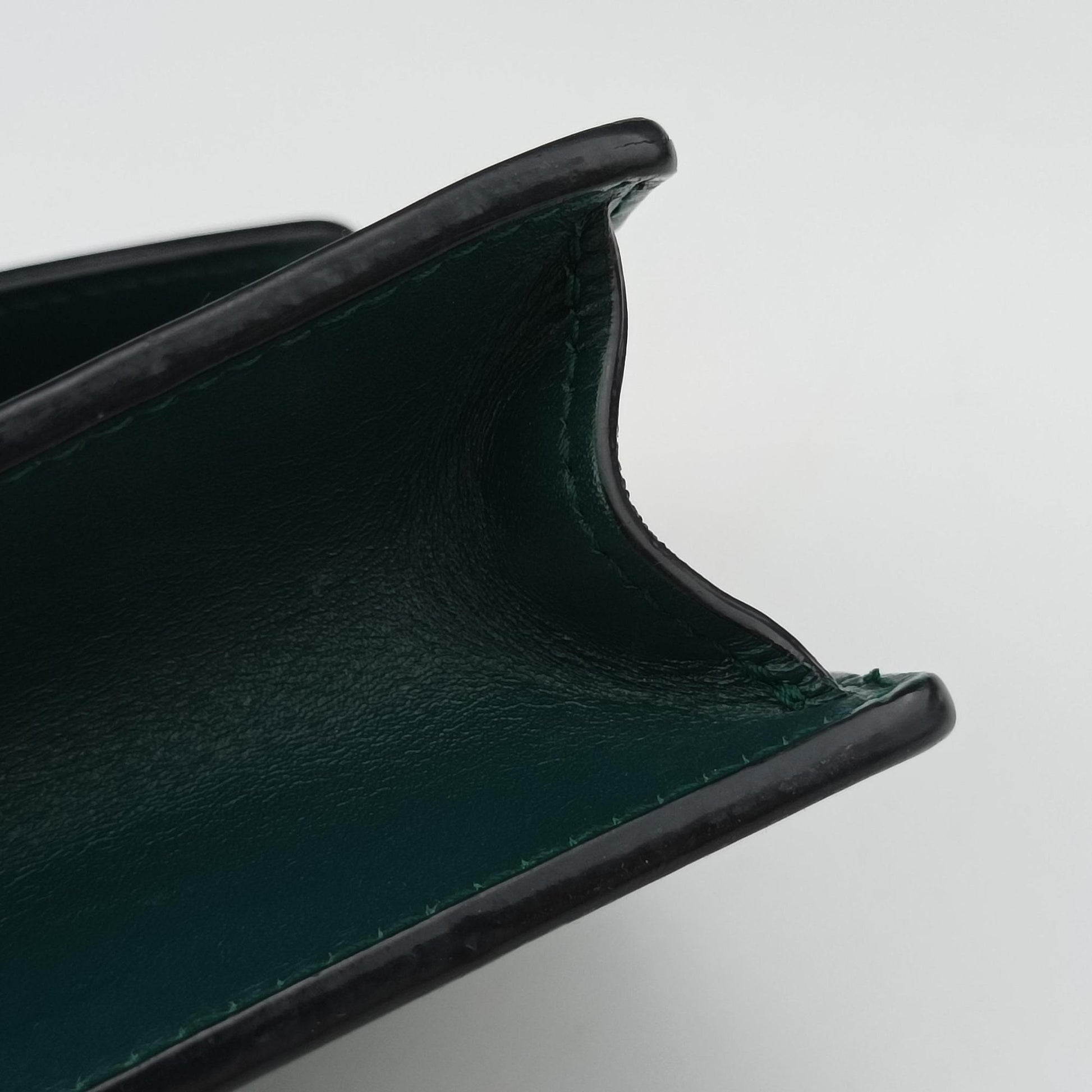 SERPENTI FOREVER Green Leather 2990768Yセルペンティ フォーエバー グリーン レザー 2990768Y