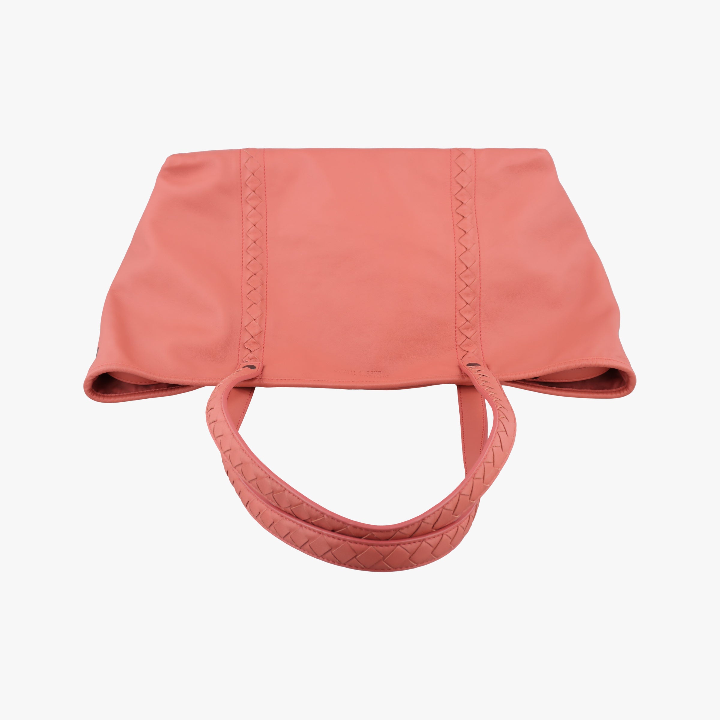 Intrecciato Coral Pink Lambskin IC Chipイントレチャート コーラルピンク ラムスキン ICチップ