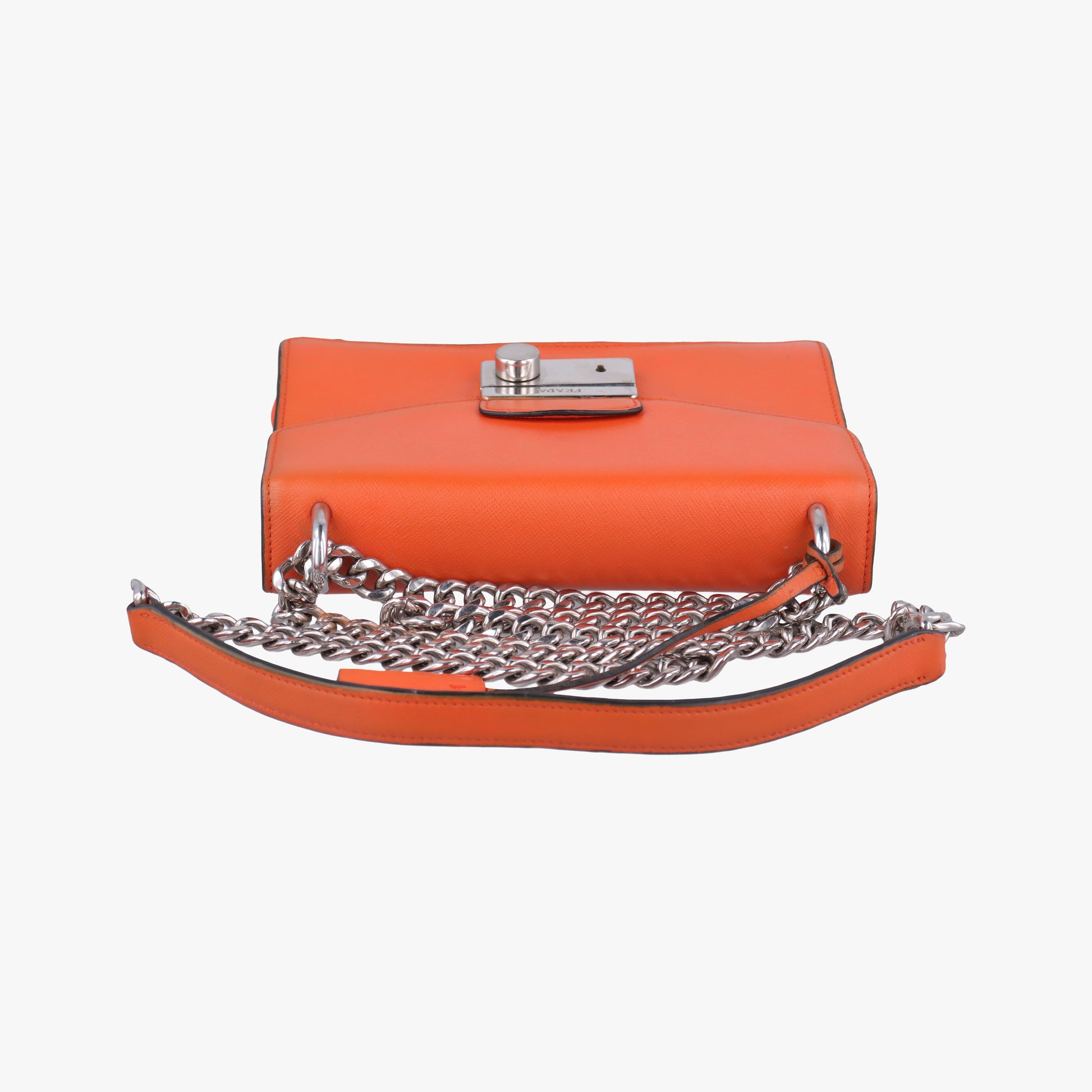 Sound Lock Orange SAFFIANO Leather BN0924 127サウンドロック オレンジ サフィアーノレザー BN0924 127