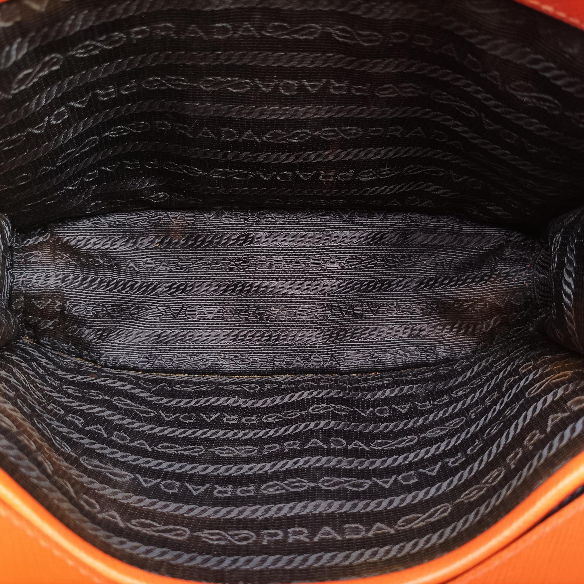 Sound Lock Orange SAFFIANO Leather BN0924 127サウンドロック オレンジ サフィアーノレザー BN0924 127