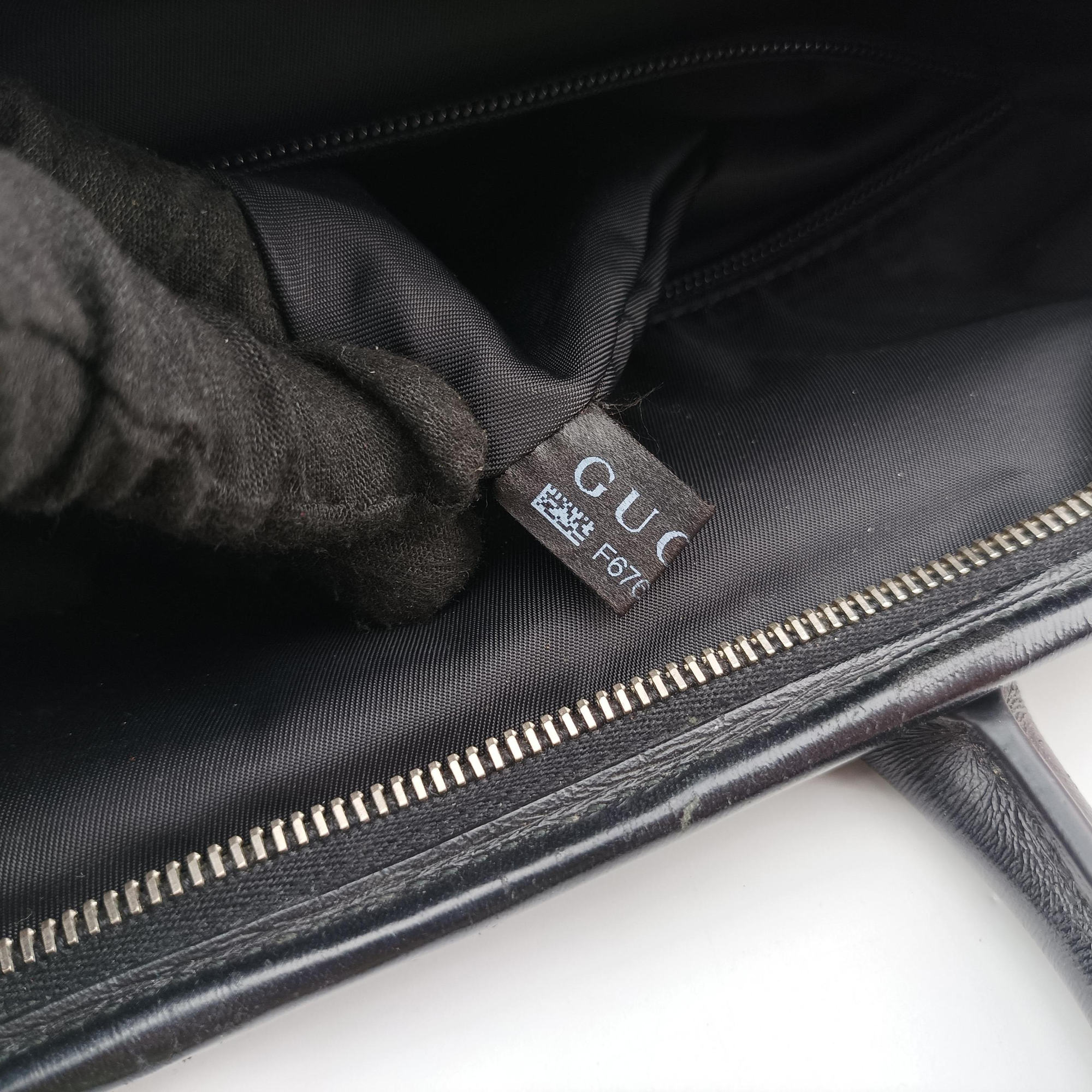 Guccissima Black Leather 246392 F6764150グッチシマ ブラック レザー 246392 F6764150