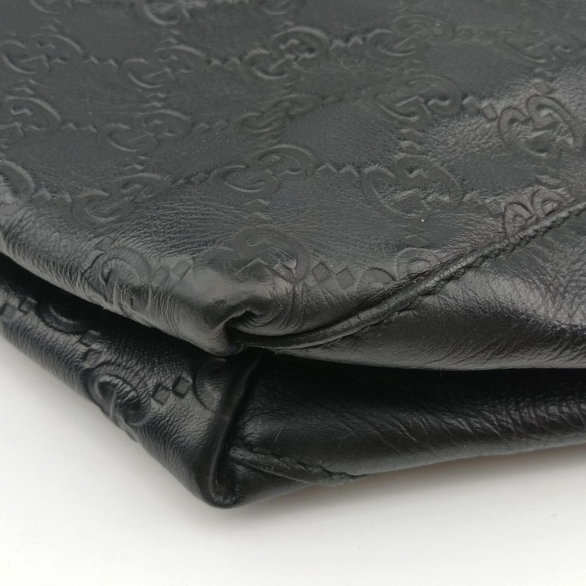 Guccissima Black Leather 246392 F6764150グッチシマ ブラック レザー 246392 F6764150