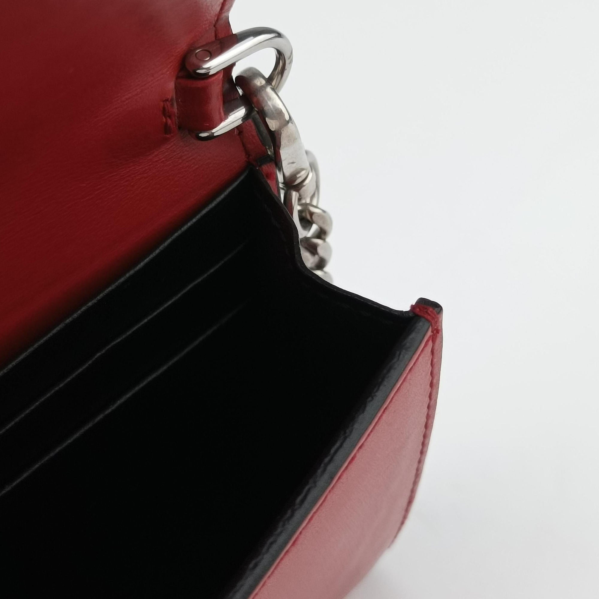 Elektra Studded Red Leather IDH061 62Dエレクトラ スタッズ レッド レザー IDH061 62D