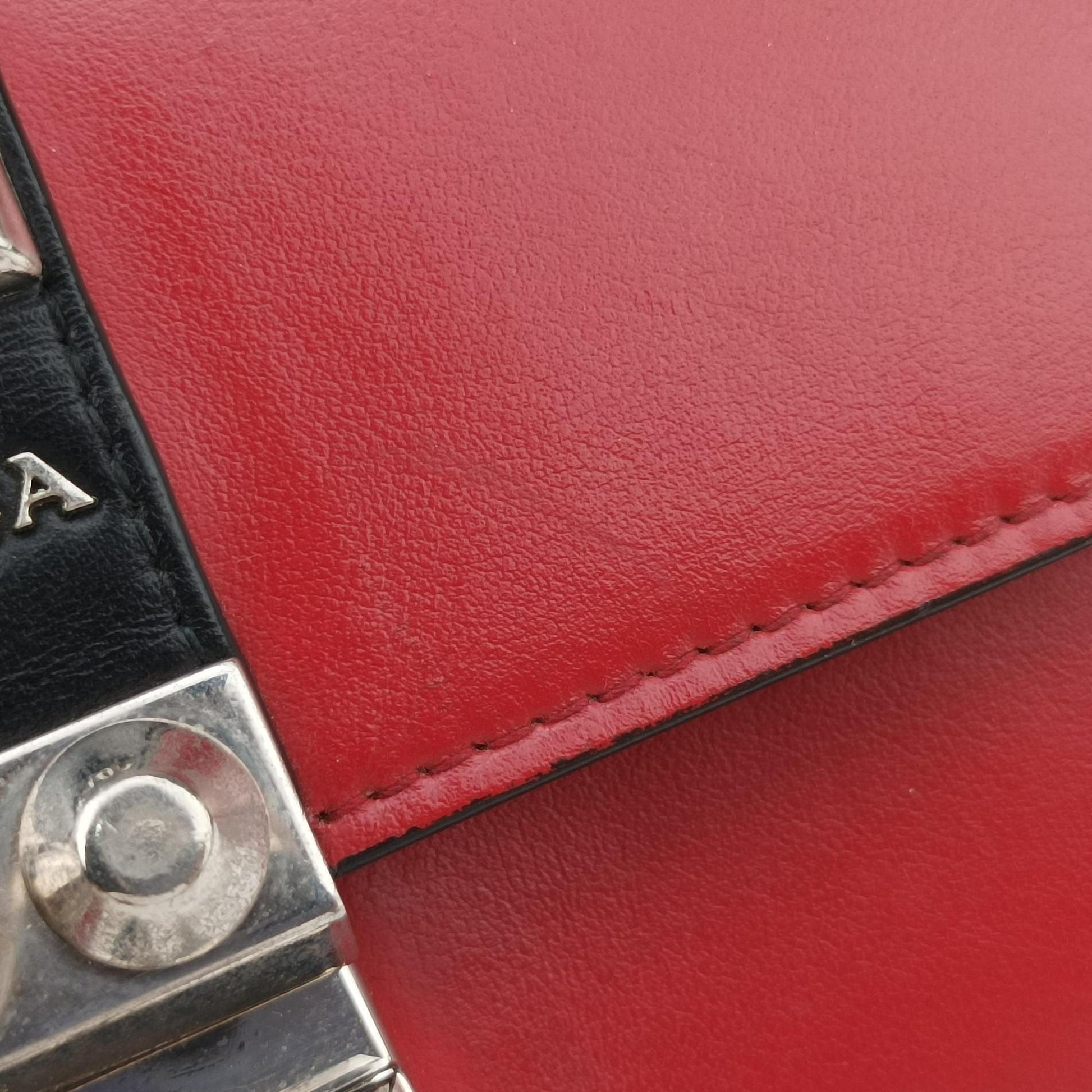 Elektra Studded Red Leather IDH061 62Dエレクトラ スタッズ レッド レザー IDH061 62D