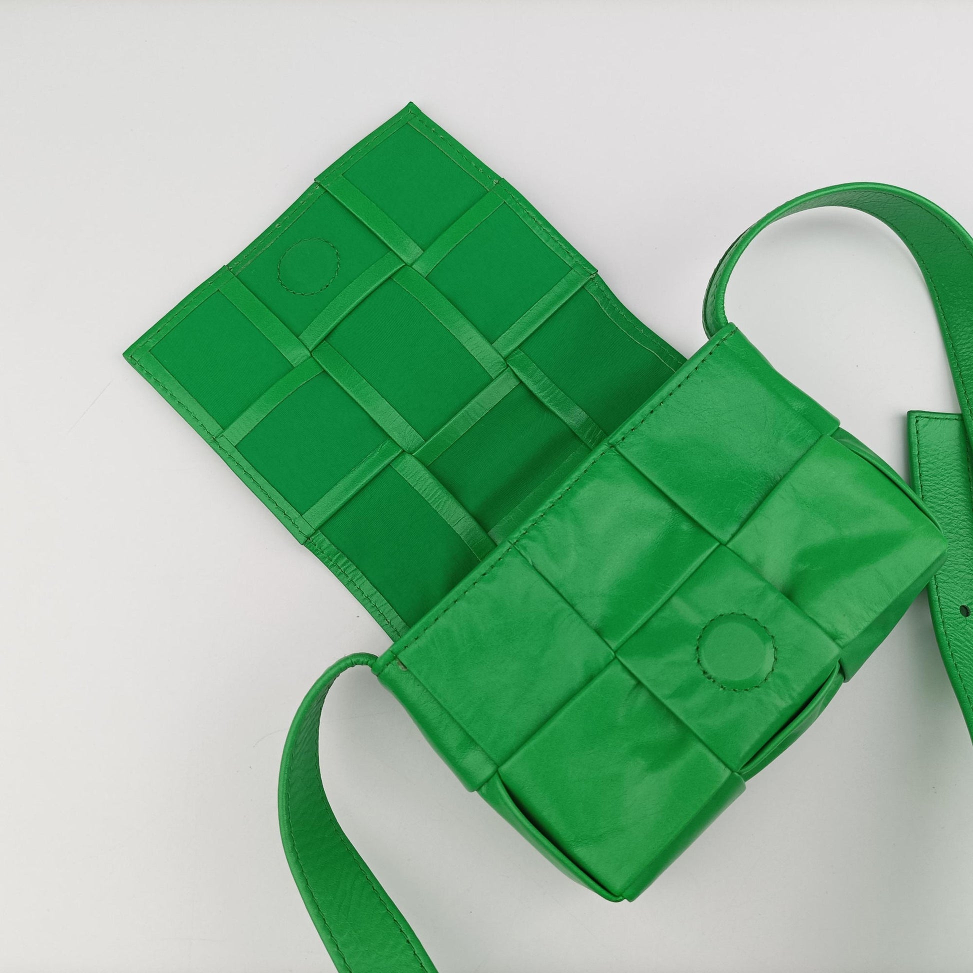 candy cassette Green Leather S02414298Gキャンディ カセット グリーン レザー S02414298G