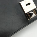 Elektra Studded Black Leather IDH061 62Dエレクトラ スタッズ ブラック レザー IDH061 62D