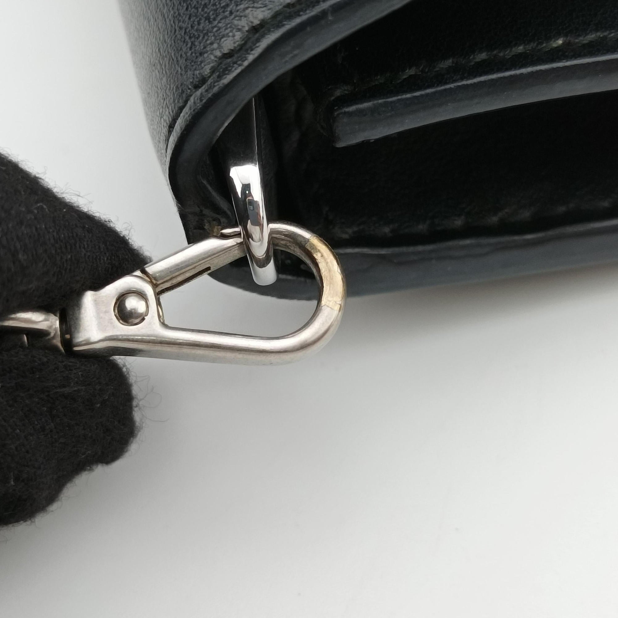 Elektra Studded Black Leather IDH061 62Dエレクトラ スタッズ ブラック レザー IDH061 62D