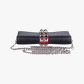 Elektra Studded Black Leather IDH061 62Dエレクトラ スタッズ ブラック レザー IDH061 62D