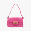 BAGUETTE Rose Leather 8BK060 2308-8BK060-YME-088マンマバケット ローズ レッド レザー 8BK060 2308-8BK060-YME-088