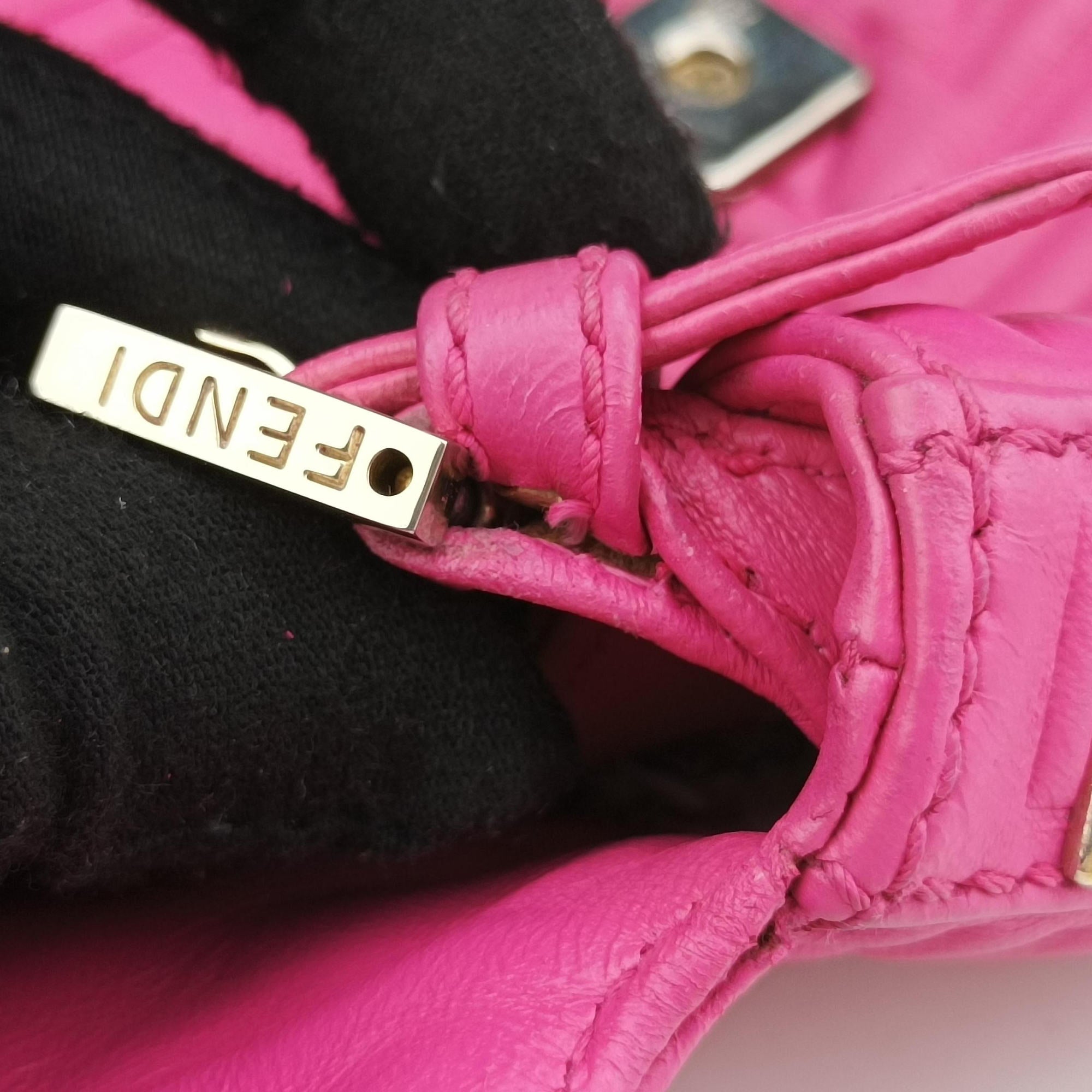 BAGUETTE Rose Leather 8BK060 2308-8BK060-YME-088マンマバケット ローズ レッド レザー 8BK060 2308-8BK060-YME-088