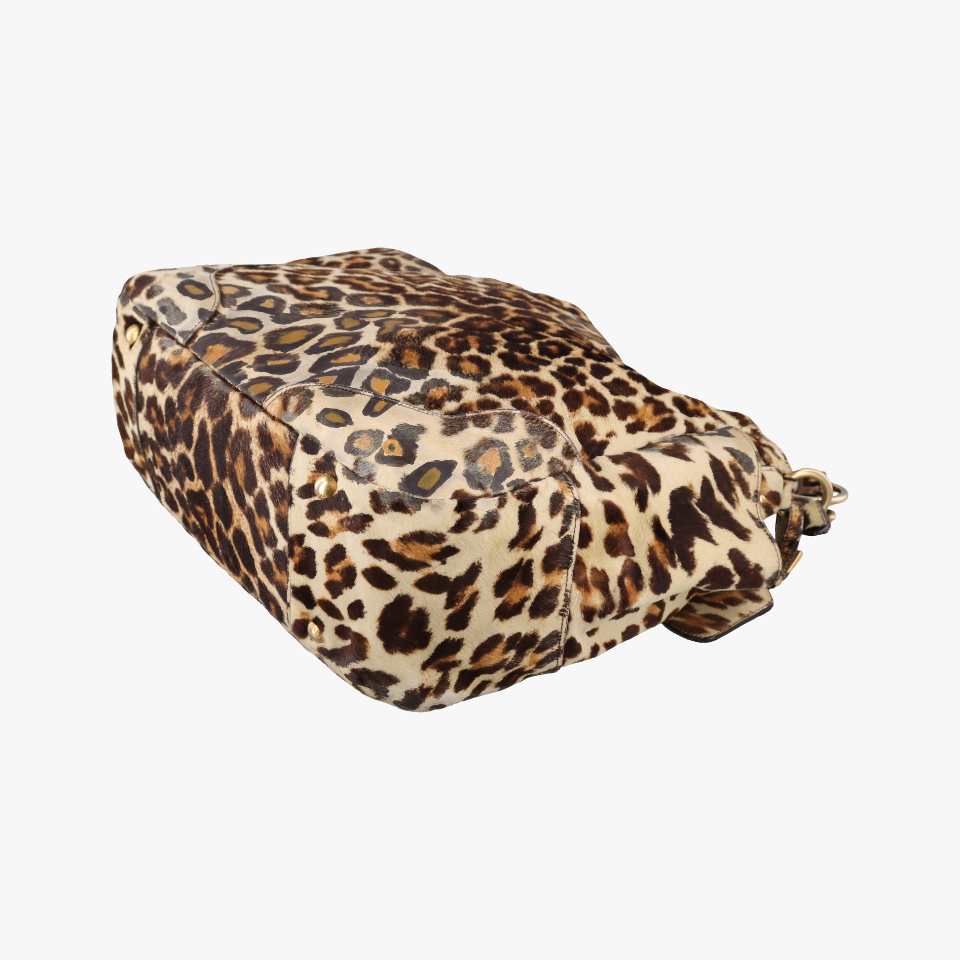 Leopard print Multicolour ponyhair　 31 1ヒョウ柄レオバード マルチカラー ハラコ 31 1