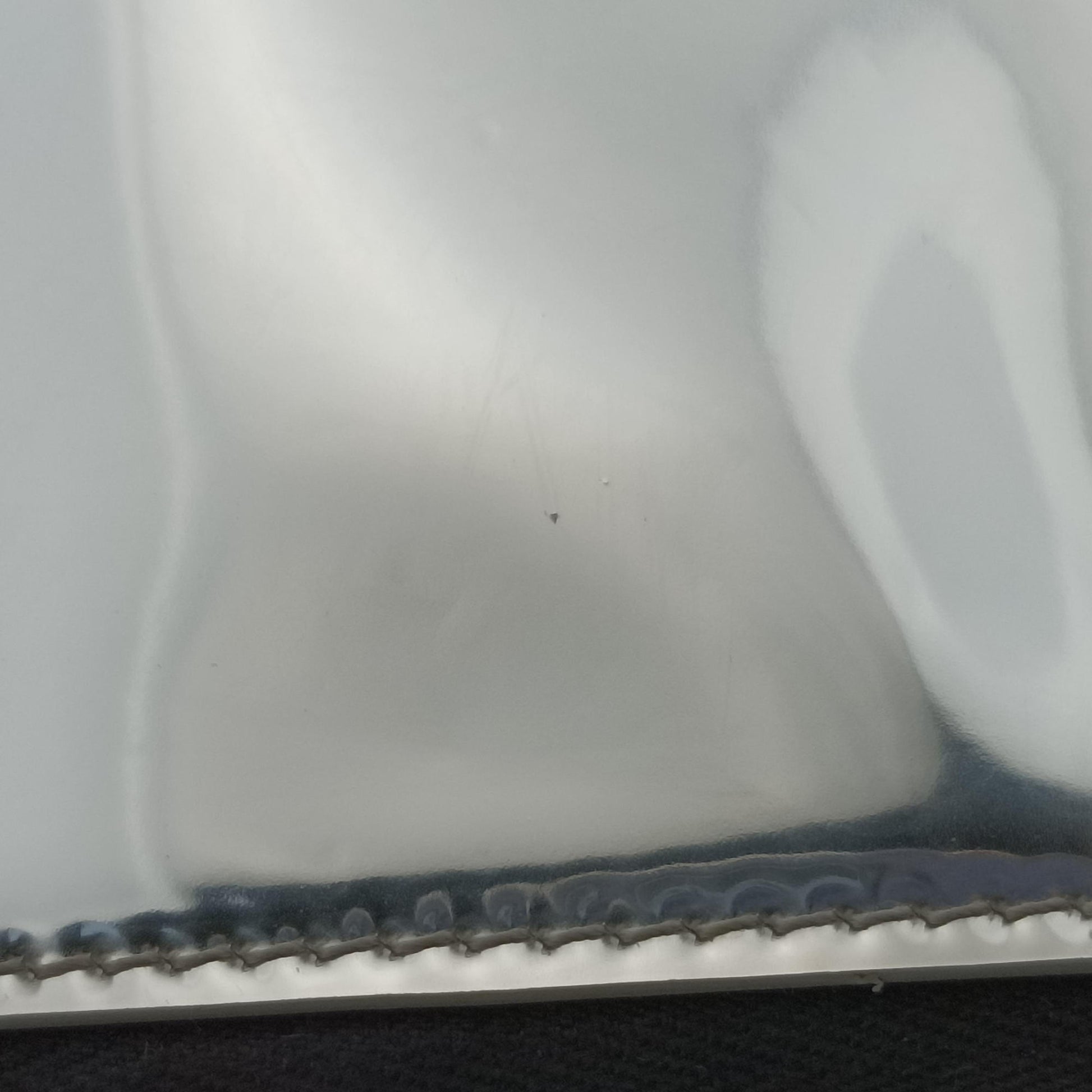 Triangle Logo Silver patent 230-Aトライアングルロゴ シルバー パテント 230-A