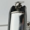 Triangle Logo Silver patent 230-Aトライアングルロゴ シルバー パテント 230-A