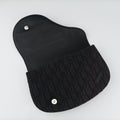 Saddle Black Jacquard×Leather 03-BO-0169サドルバッグ ブラック ジャガード×レザー 03-BO-0169