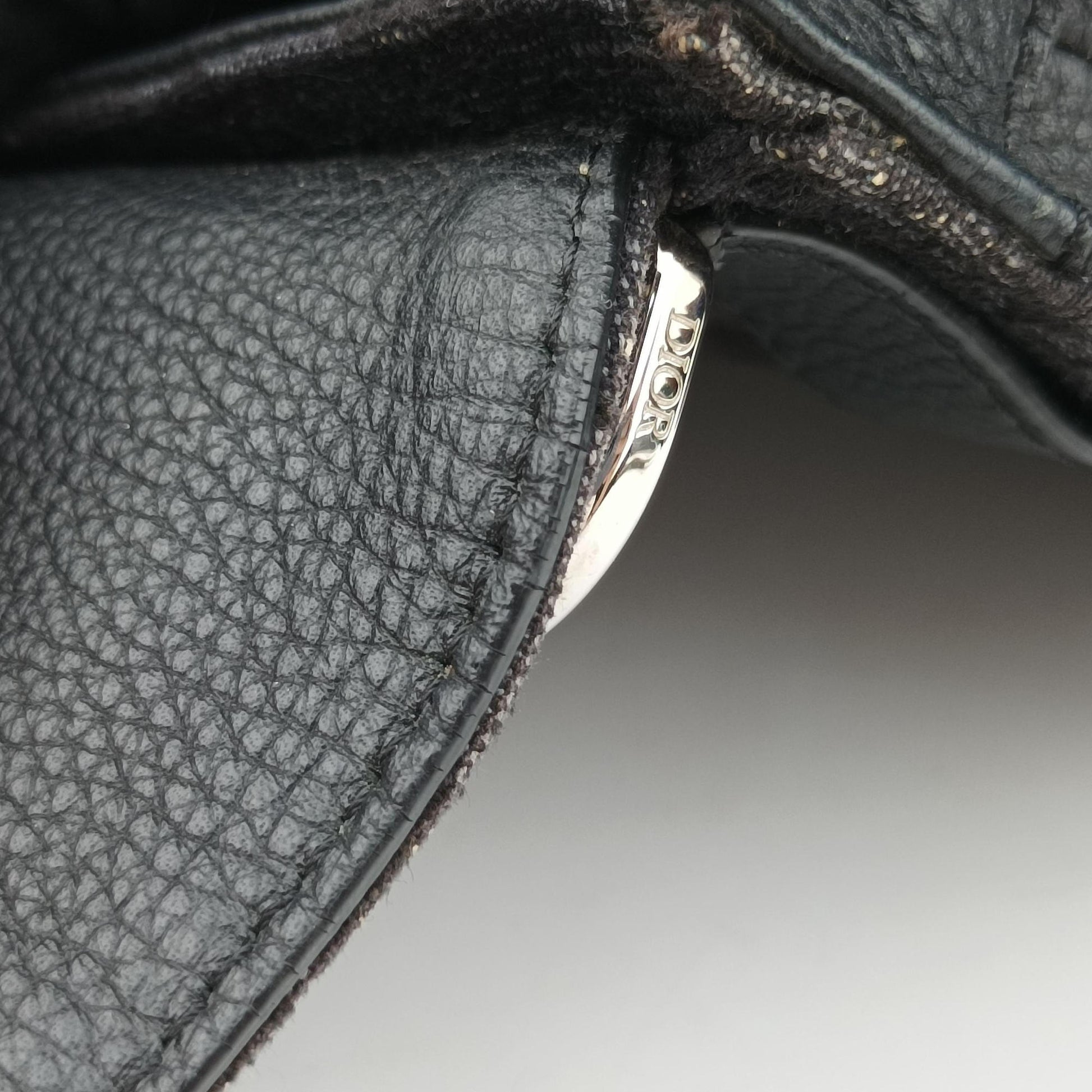 Saddle Black Jacquard×Leather 03-BO-0169サドルバッグ ブラック ジャガード×レザー 03-BO-0169