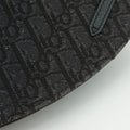 Saddle Black Jacquard×Leather 03-BO-0169サドルバッグ ブラック ジャガード×レザー 03-BO-0169