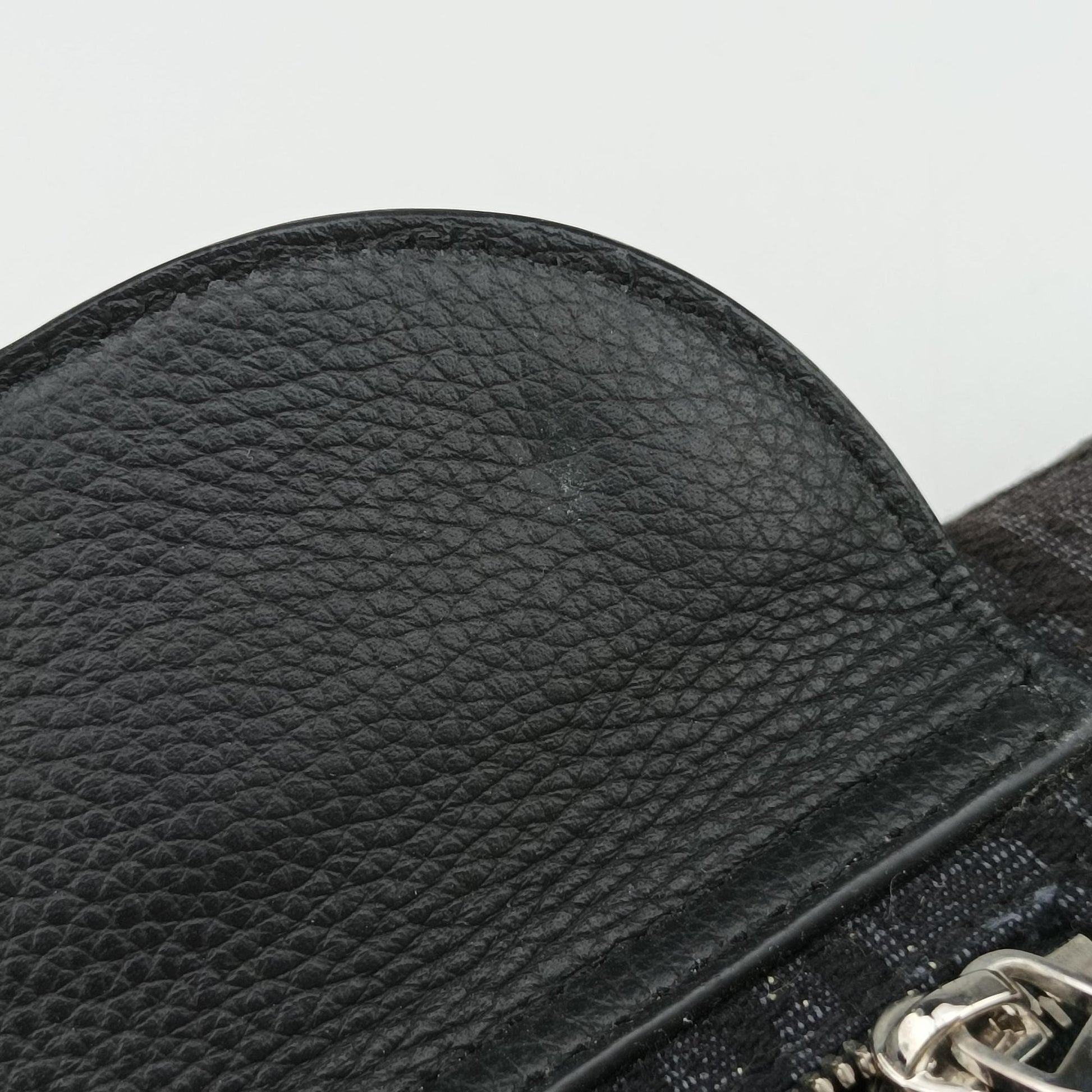 Saddle Black Jacquard×Leather 03-BO-0169サドルバッグ ブラック ジャガード×レザー 03-BO-0169