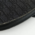 Saddle Black Jacquard×Leather 03-BO-0169サドルバッグ ブラック ジャガード×レザー 03-BO-0169