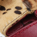 PEEKABOO Brown × Red pony hair× Leather 8BN226 8BN226-GXE-119-2372ピーカブー ブラウン xレッド ハラコ xレザー 8BN226 8BN226-GXE-119-2372