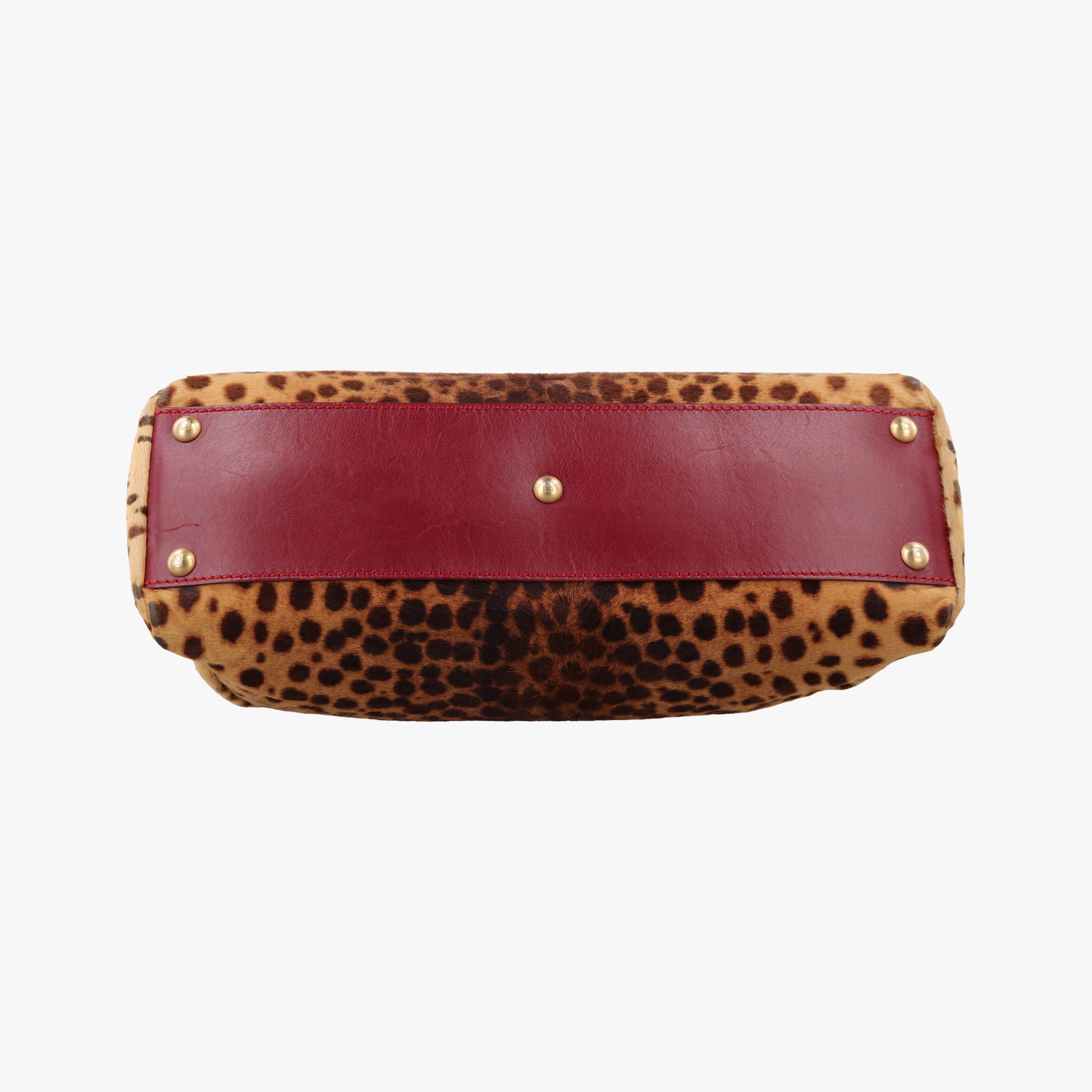 PEEKABOO Brown × Red pony hair× Leather 8BN226 8BN226-GXE-119-2372ピーカブー ブラウン xレッド ハラコ xレザー 8BN226 8BN226-GXE-119-2372