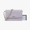 Logo Chain Purple SAFFIANO Leather BT1035 180/Hロゴチェーン パープル サフィアーノレザー BT1035 180/H