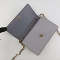 Logo Chain Purple SAFFIANO Leather BT1035 180/Hロゴチェーン パープル サフィアーノレザー BT1035 180/H