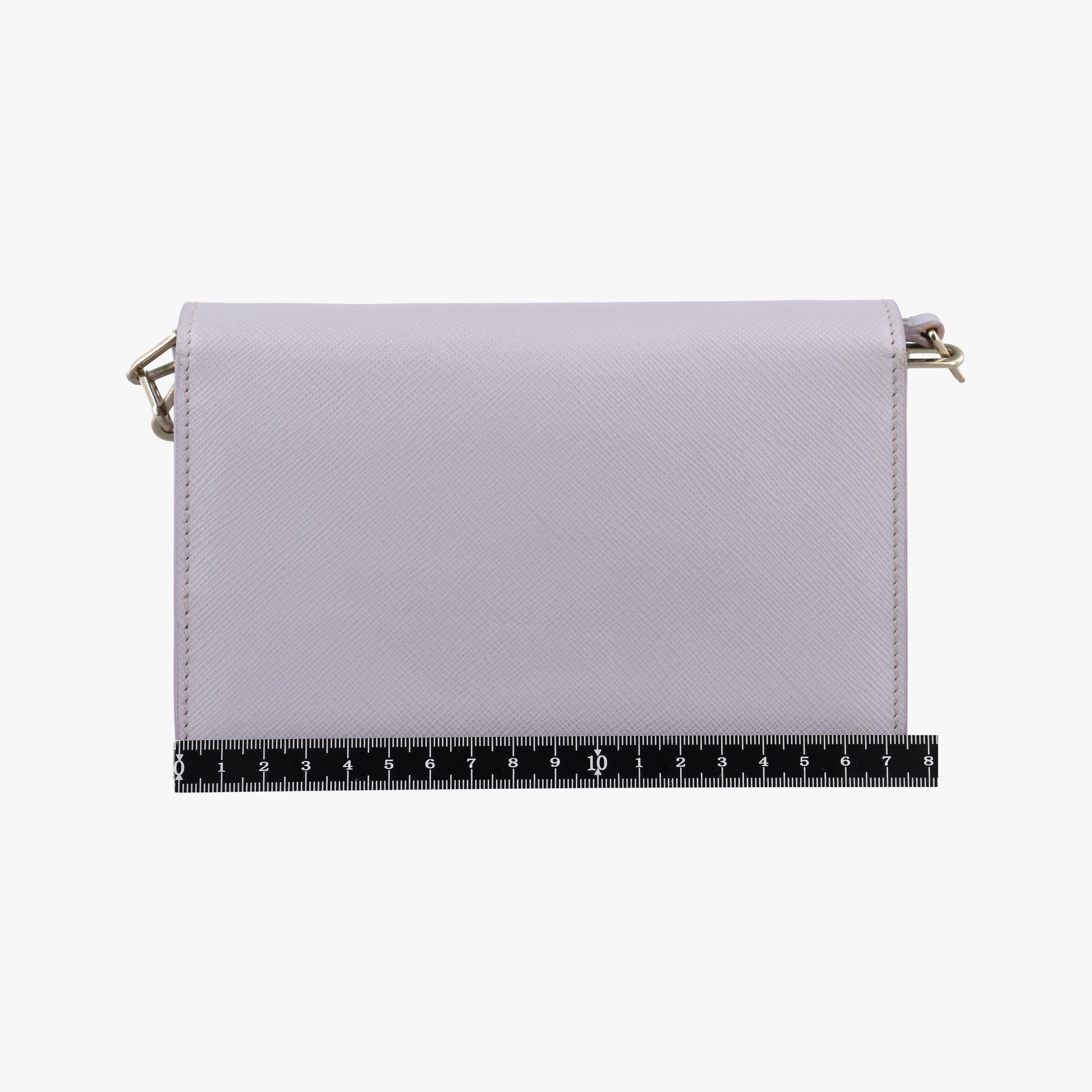 Logo Chain Purple SAFFIANO Leather BT1035 180/Hロゴチェーン パープル サフィアーノレザー BT1035 180/H