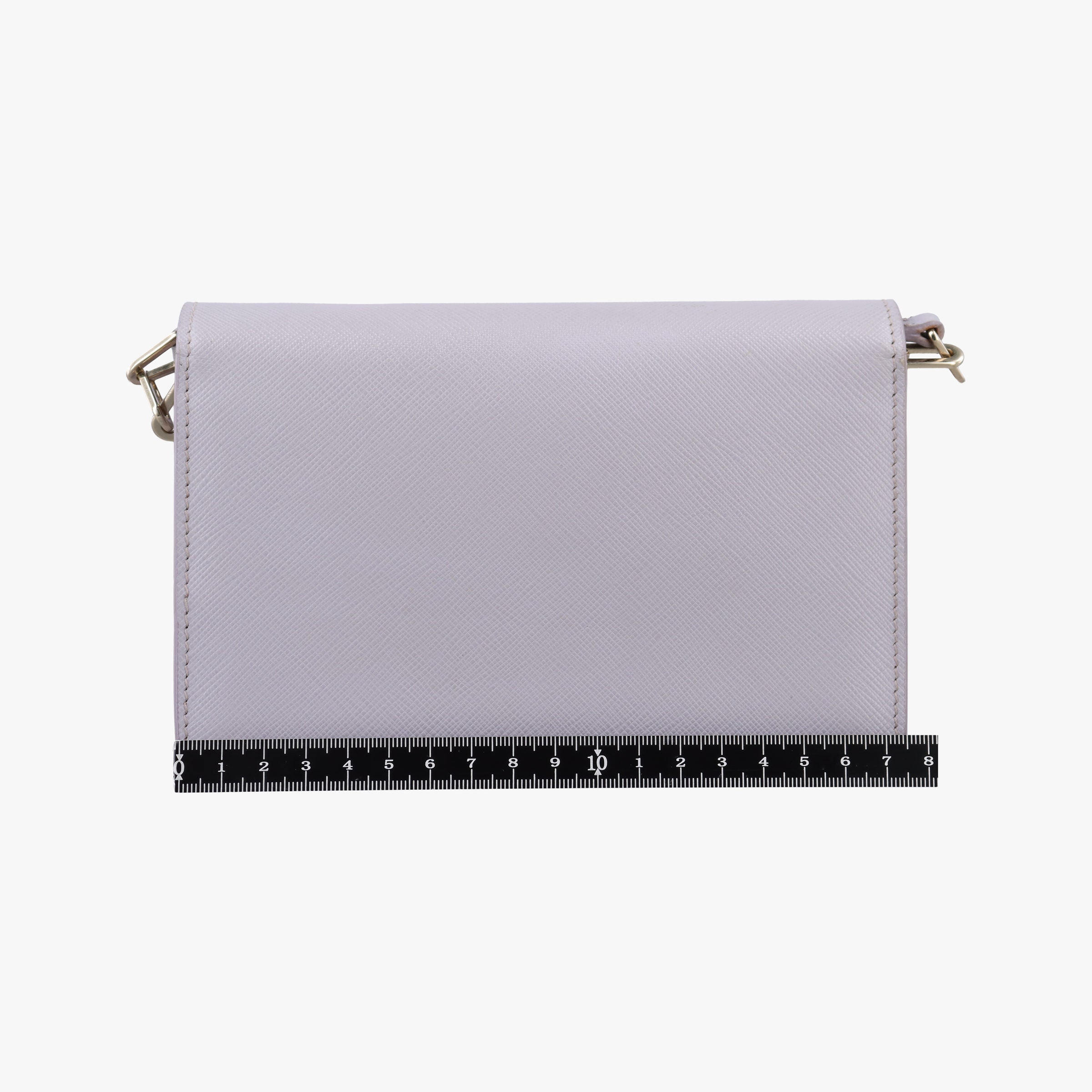 Logo Chain Purple SAFFIANO Leather BT1035 180/Hロゴチェーン パープル サフィアーノレザー BT1035 180/H