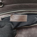 Cabas Rive Gauche Dark Gray Crocodile Embossed Calfskin Leather 400413 TCT400413.0416カバ リヴ ゴーシュ ダークグレー クロコ型押しレザー 400413 TCT400413.0416
