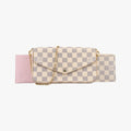Pochette Felicie Azur Damier Canvas N63106 MI0138ポシェットフェリシー アズール ダミエキャンバス N63106 MI0138