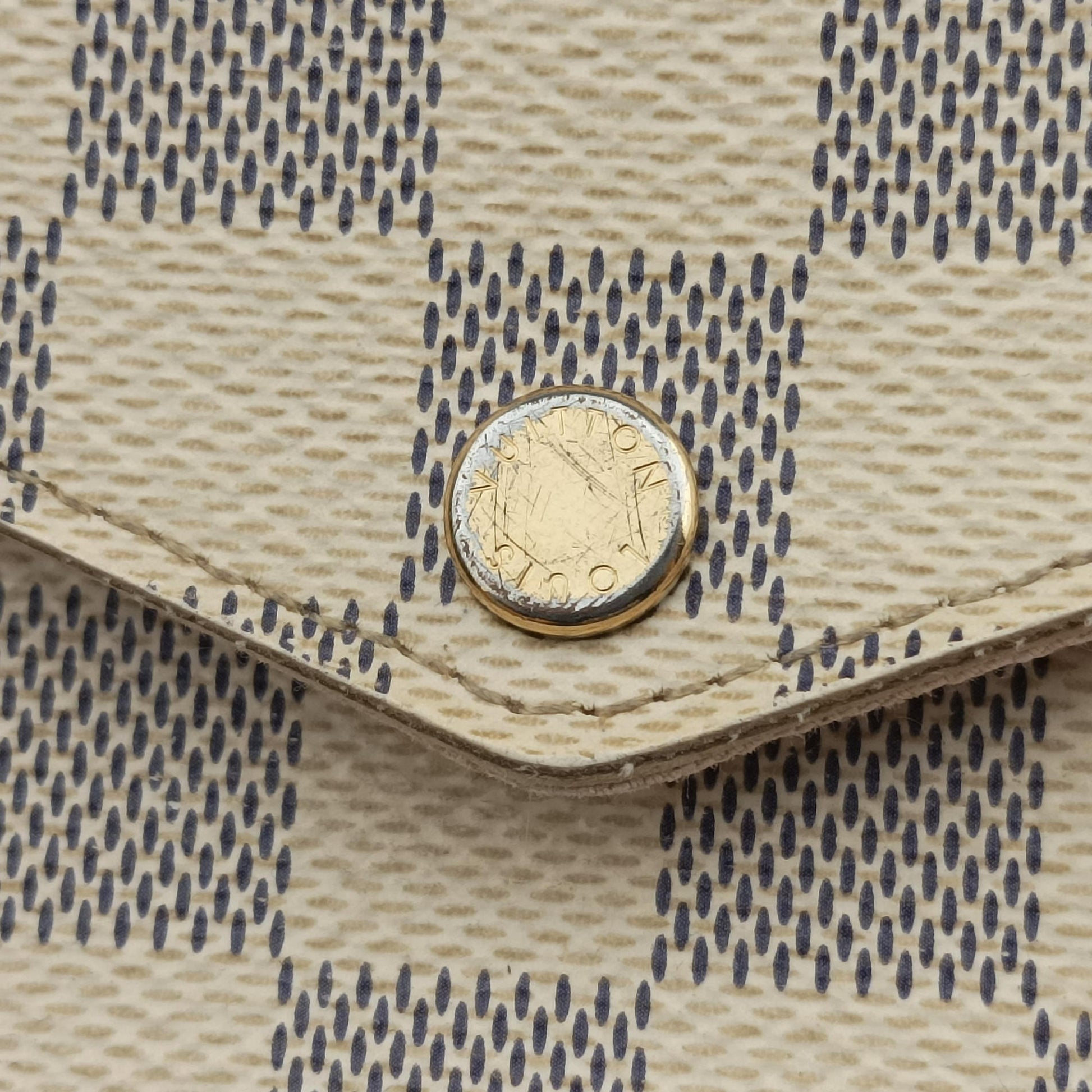 Pochette Felicie Azur Damier Canvas N63106 MI0138ポシェットフェリシー アズール ダミエキャンバス N63106 MI0138