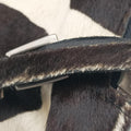 Cavallino Black×White Giraffe Printed Calf Hair×Leather 31 5ハラコ アニマル  ホワイト×ブラック ハラコレザー×レザー 31 5